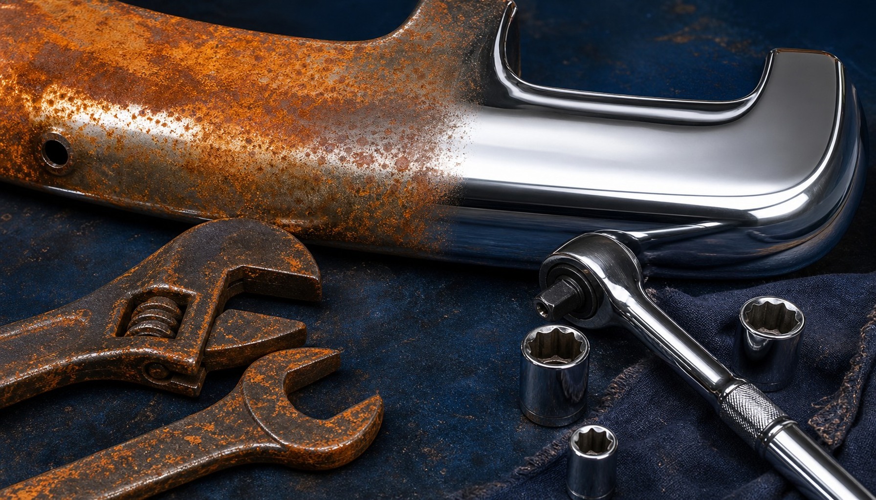 How to Remove Rust from Metal, Chrome, and Tools